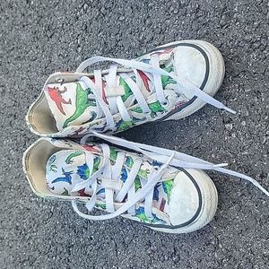 Converse dinosaur shoes